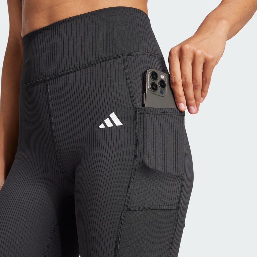 Women's adidas Optime Rib Short Leggings