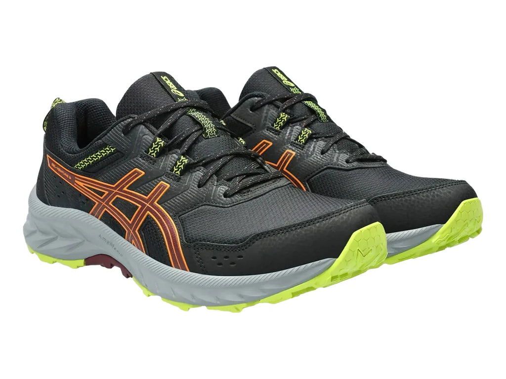 Tenis ASICS Gel Venture 9 Negro y Rojo para Hombre