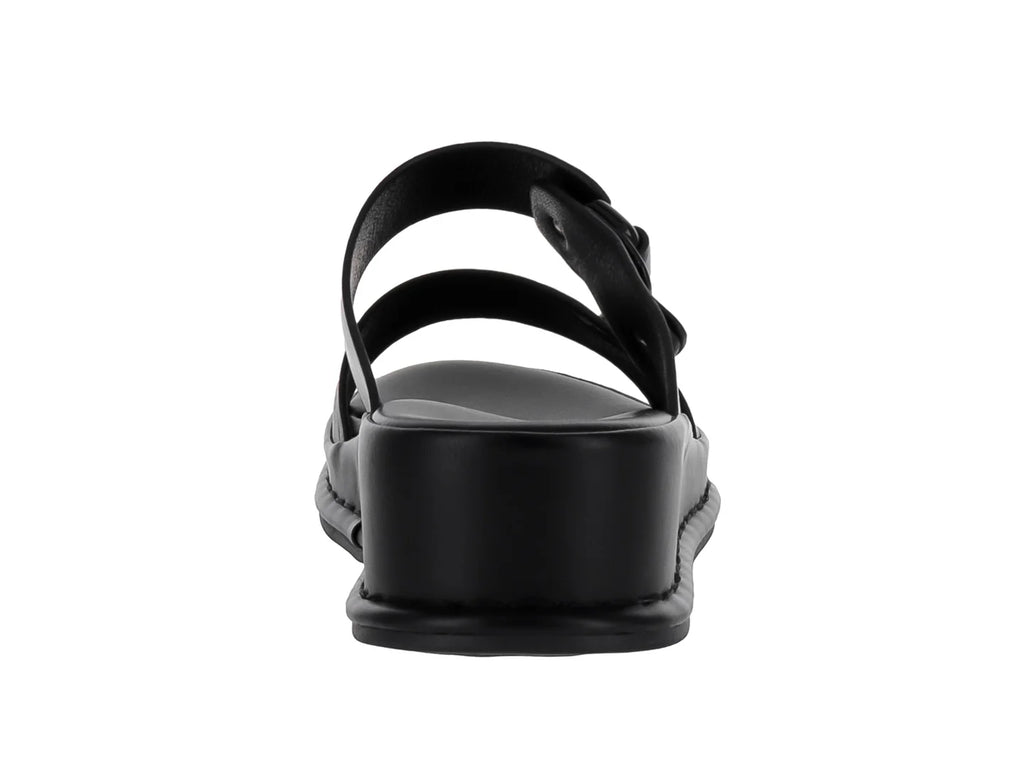 Sandalias Roze Negras de Plataforma para Mujer