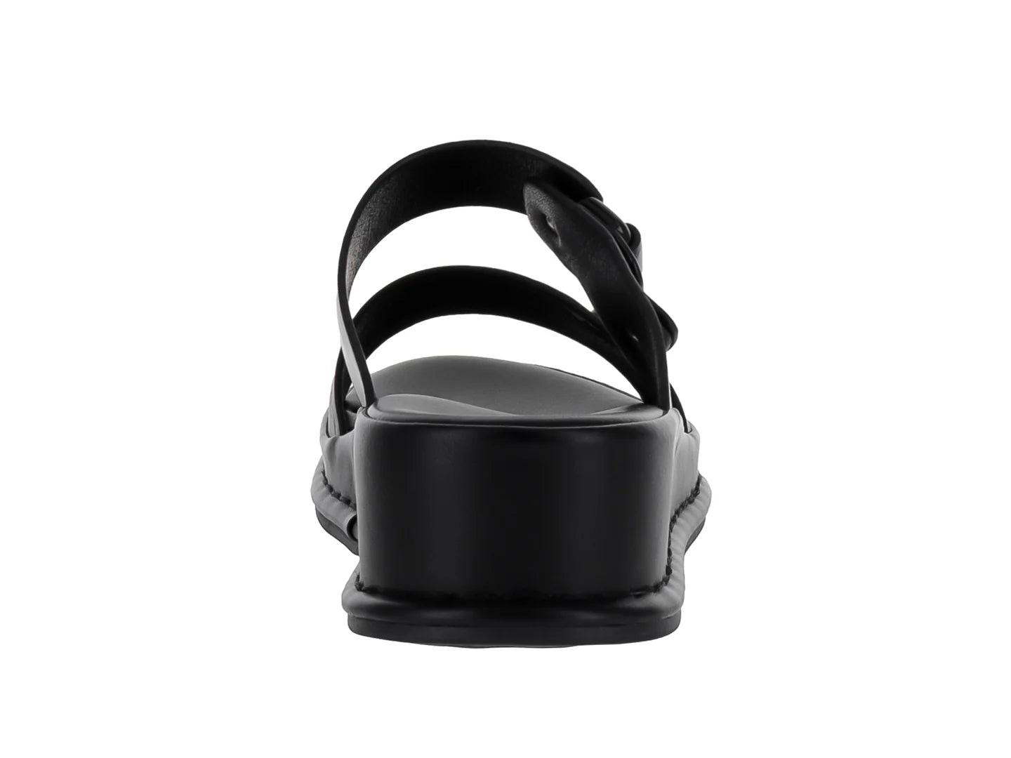 Sandalias Roze Negras de Plataforma para Mujer