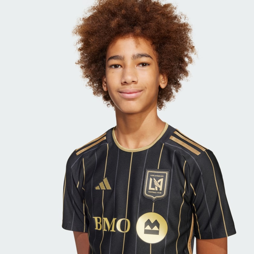Kids' adidas Los Angeles Football Club 24/25 Home Jersey Kids