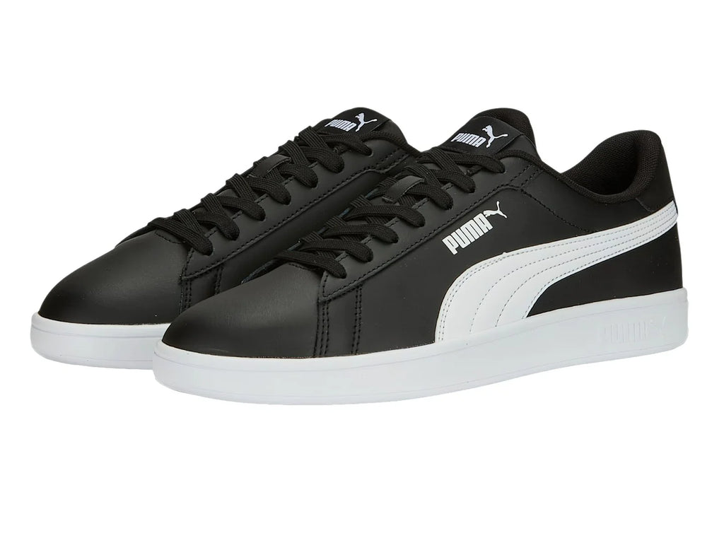 Tenis PUMA Smash 30 L Negro con Blanco para Hombre