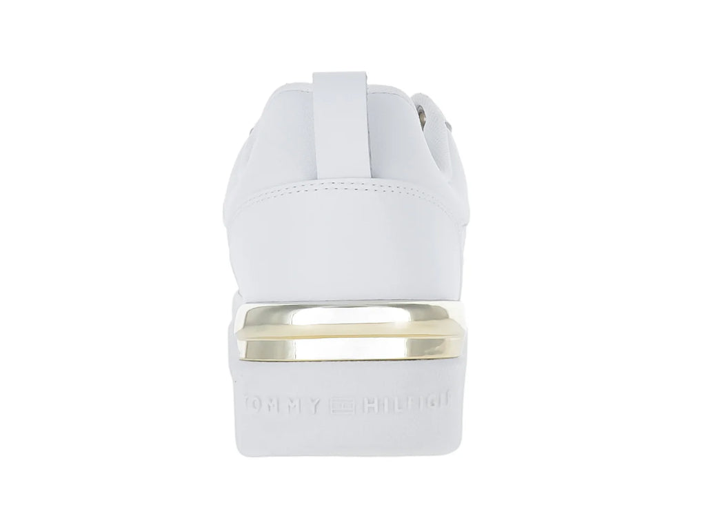 Tenis Tommy Hilfiger Lux Court Monogram Blancos para Mujer