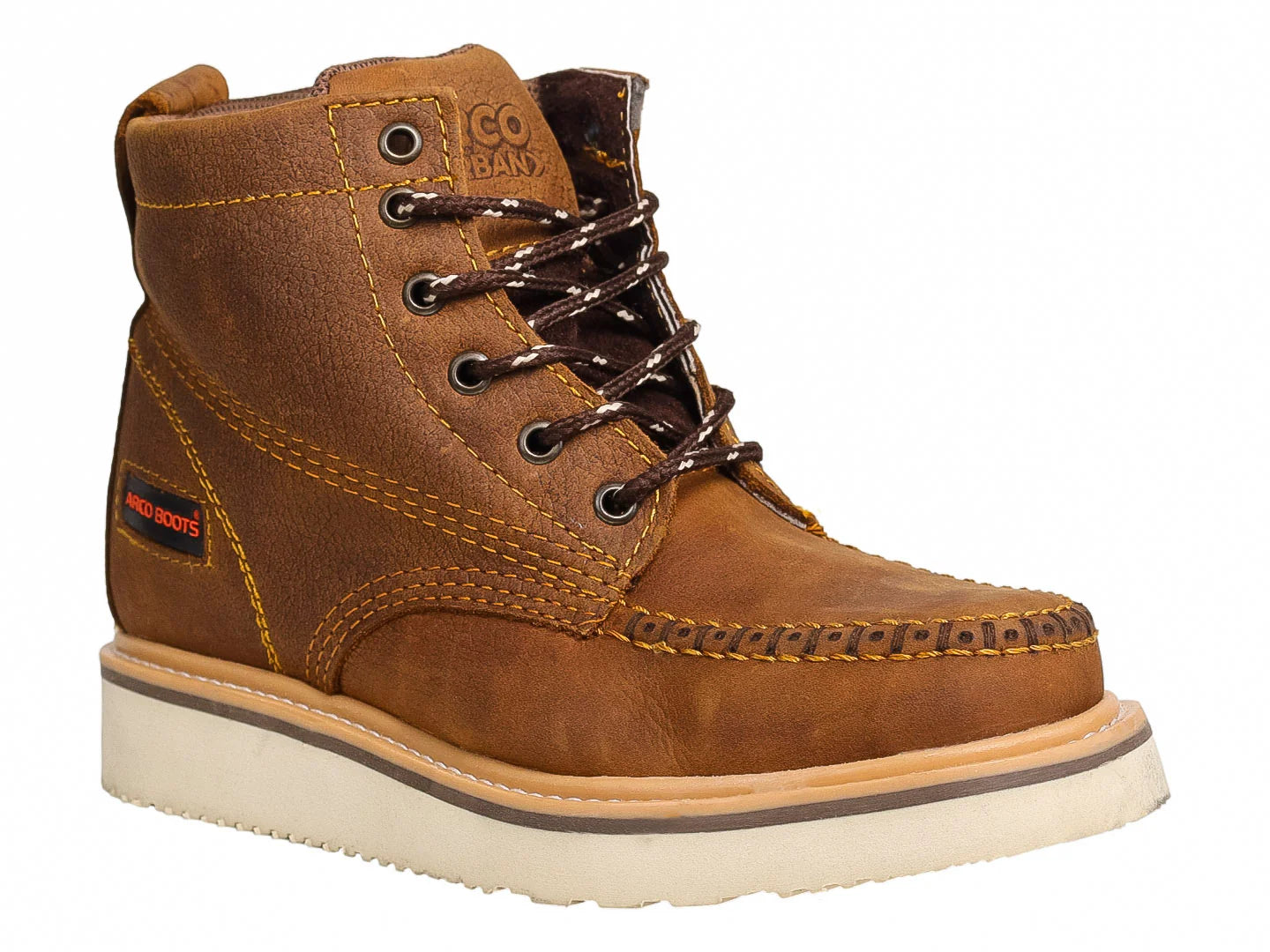 Botas de Trabajo El Arco Boots Color Miel para Hombre