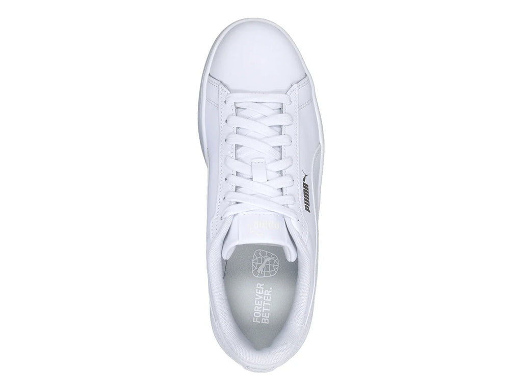 Tenis PUMA Smash 30 L Blanco con Oro para Mujer