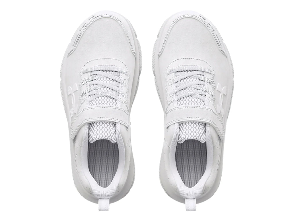 Tenis Under Armour BPS Assert 10 Blancos para Niño