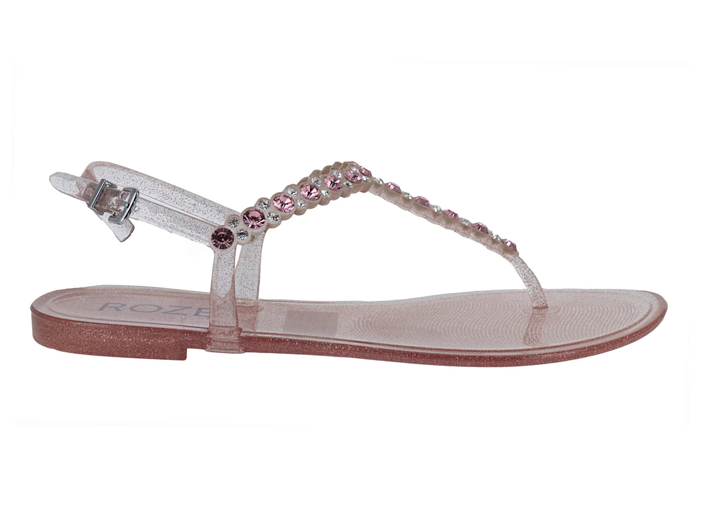 Sandalias ROZE Rosa Glitter para Mujer