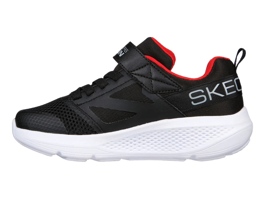 Tenis Skechers Go Run Elevate Negro con Rojo para Niño