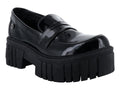 Zapatos Mocasines Punto Moda Negro para Mujer
