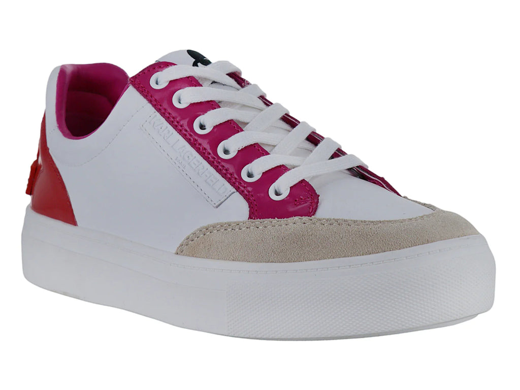 Tenis Karl Lagerfeld Blanco y Naranja para Mujer