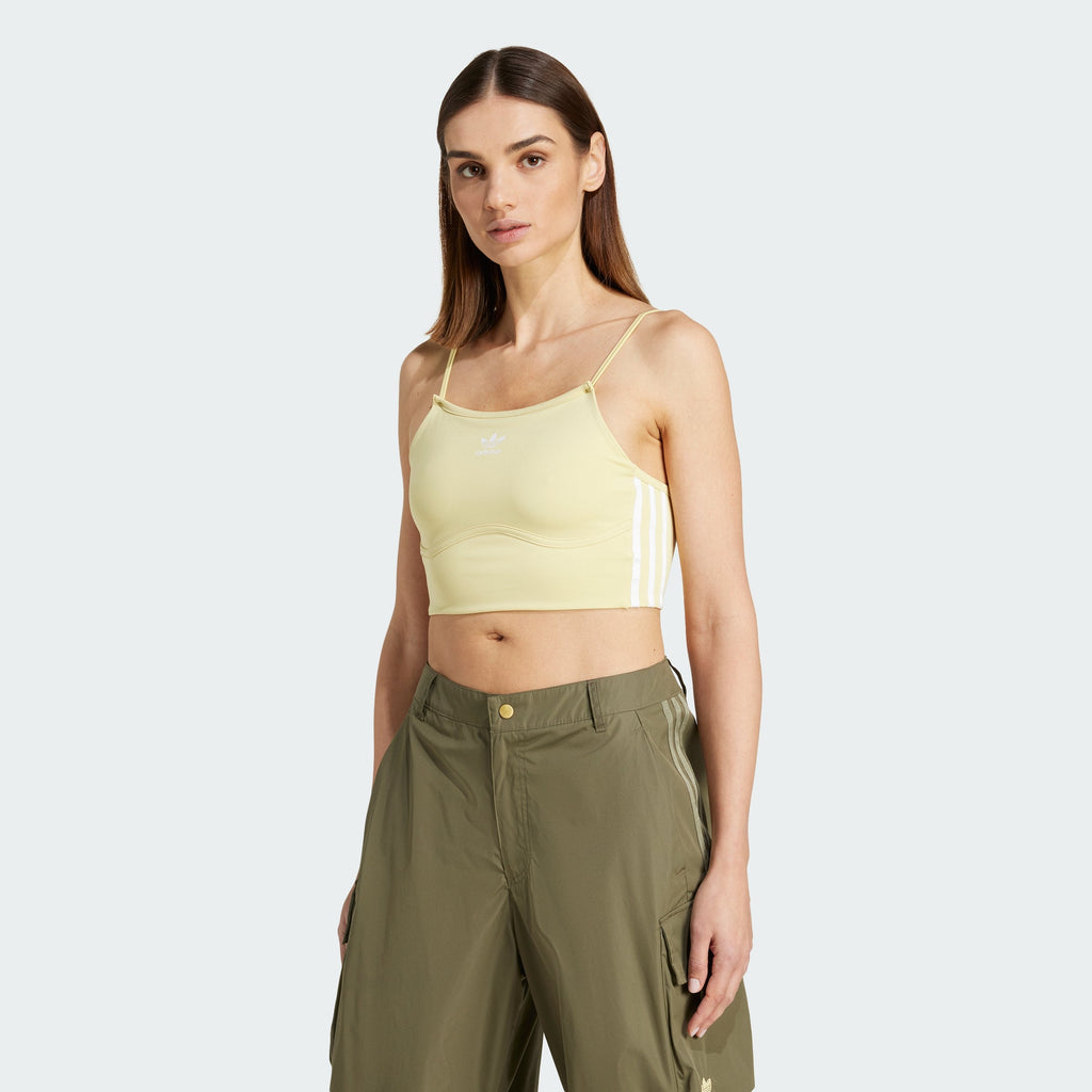 Women's adidas Adicolor 3-Stripes Bra Top