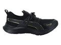 Tenis Andrax Negro con Oro para Mujer