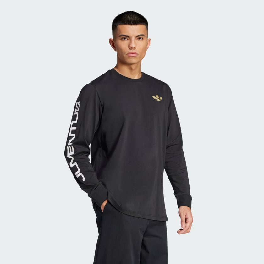 Men's adidas Juventus Long Sleeve Graphic Tee