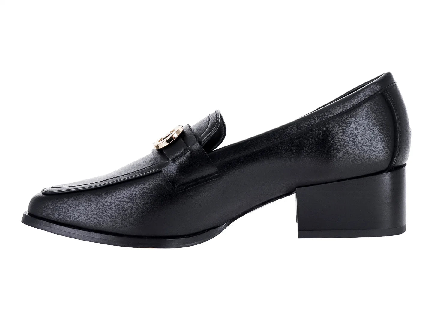 Zapatos Mocasín Gillio Negro para Mujer