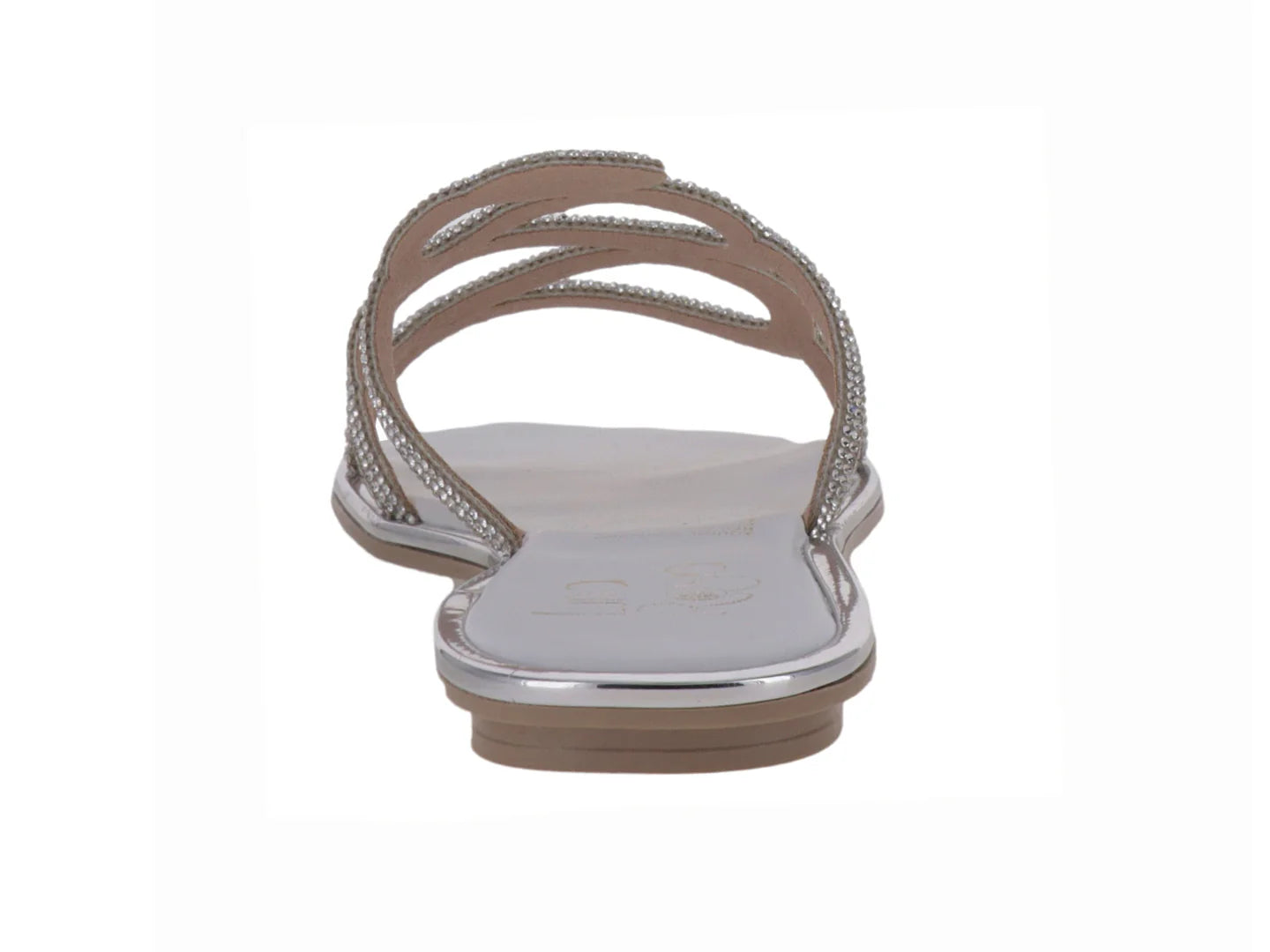 Sandalias Luna Rosa Plata para Mujer