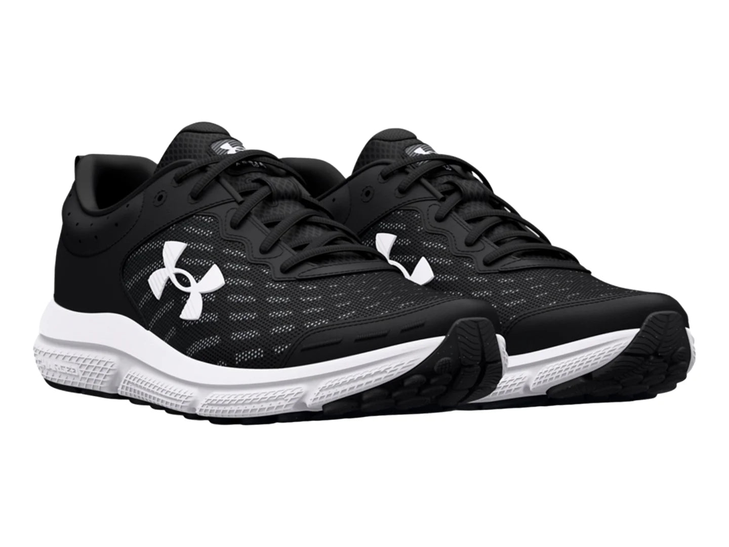 Tenis Under Armour Charged Assert 10 Negro y Blanco para Hombre