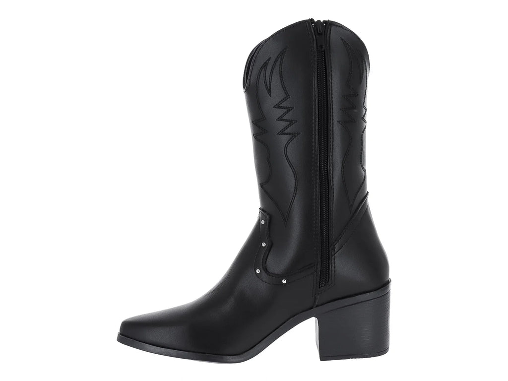 Botas Luna Rosa Negro para Mujer