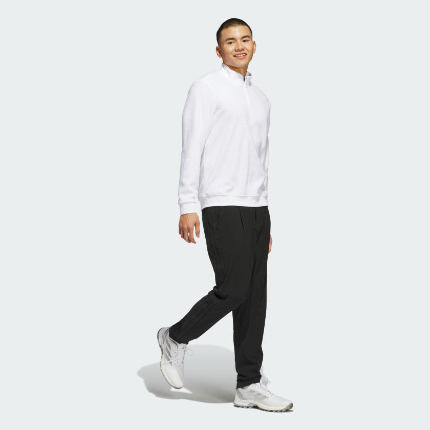 Men's adidas Ultimate365 Terry Cloth Quarter-Zip Pullover