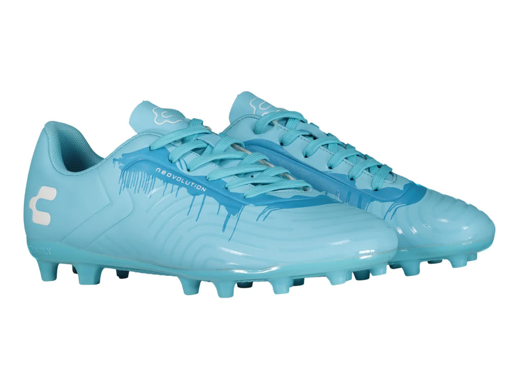 Tenis de Fútbol Charly Azul para Hombre