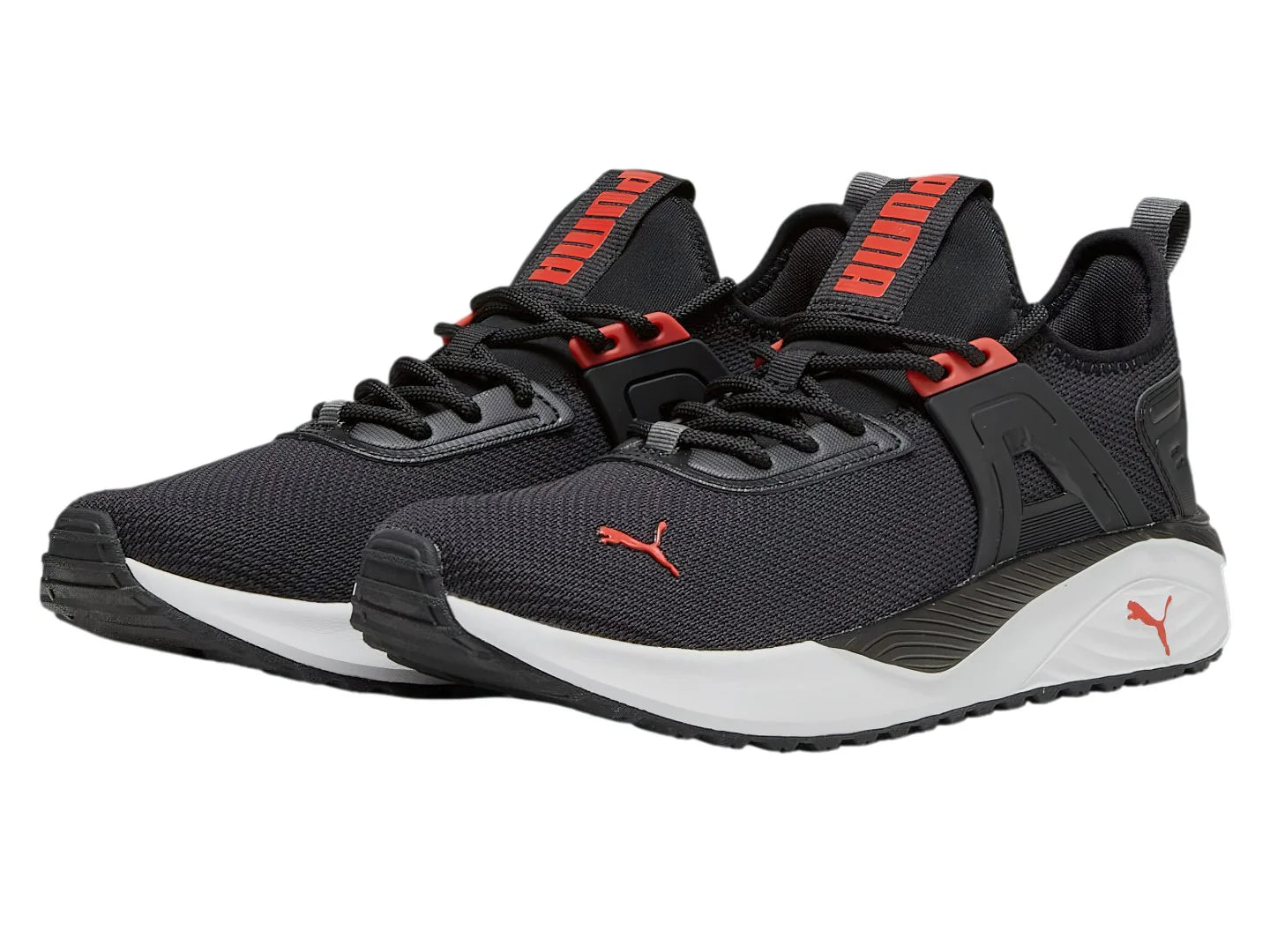Tenis PUMA Pacer 23 Negro y Rojo para Hombre