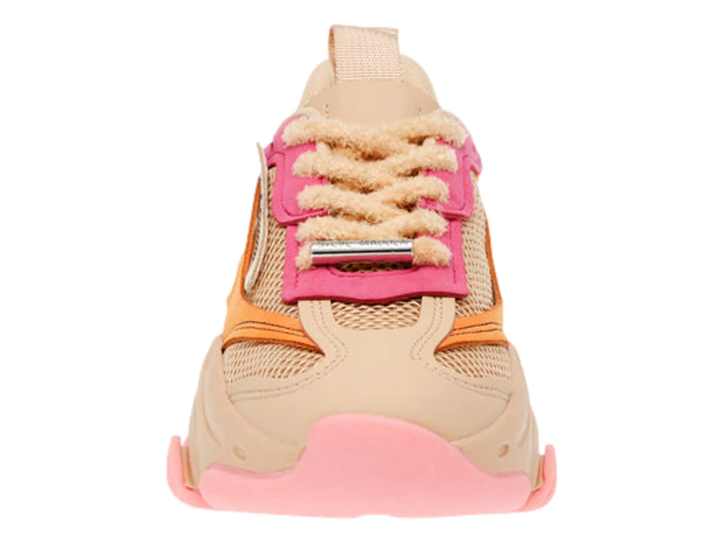 Tenis Steve Madden Chunky Natural y Naranja para Mujer