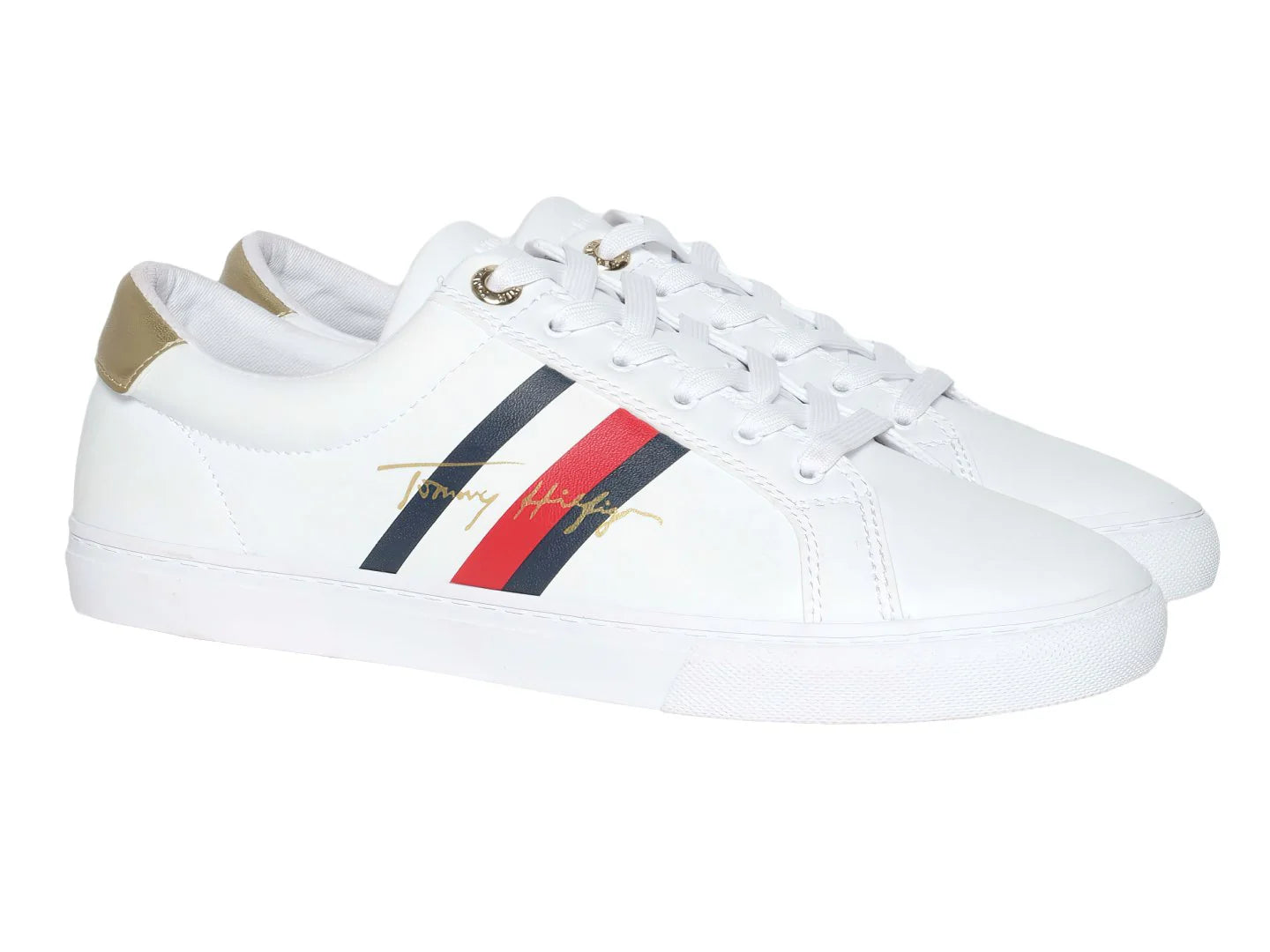 Tenis Tommy Hilfiger IM Essential Webbing Blanco para Mujer