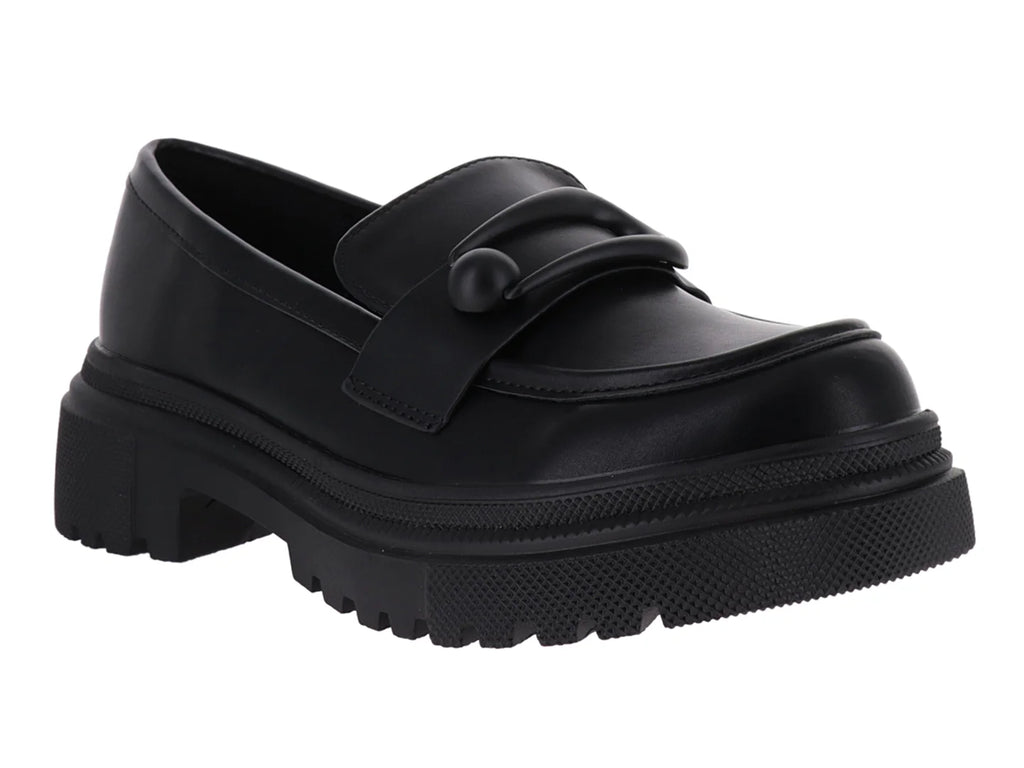 Zapatos Mocasines Roze Negro para Mujer