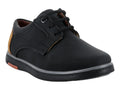 Zapatos Germany Nubuck Negro Amarillo para Niño
