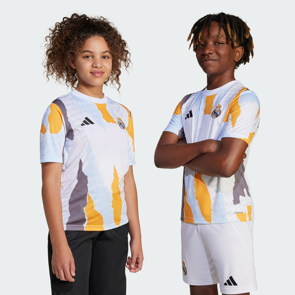 Kids' adidas Real Madrid 24/25 Pre-Match Jersey Kids
