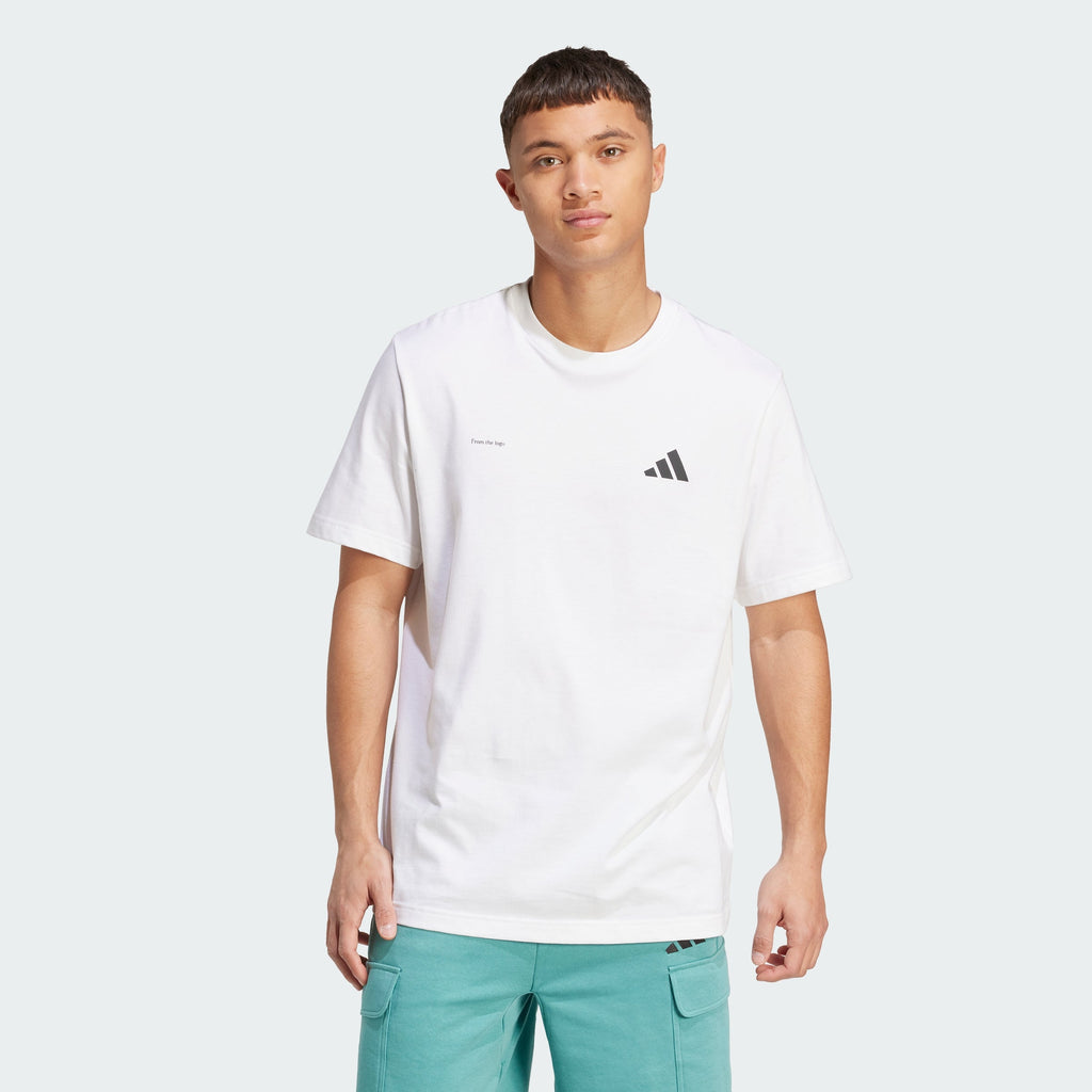 Men's adidas Lens Power Of Three Hoop Graphic Tee