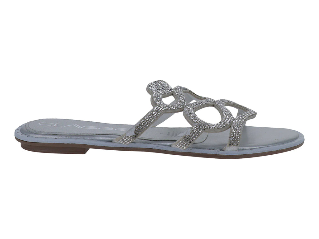 Sandalias Clasben Imperi Plata para Mujer