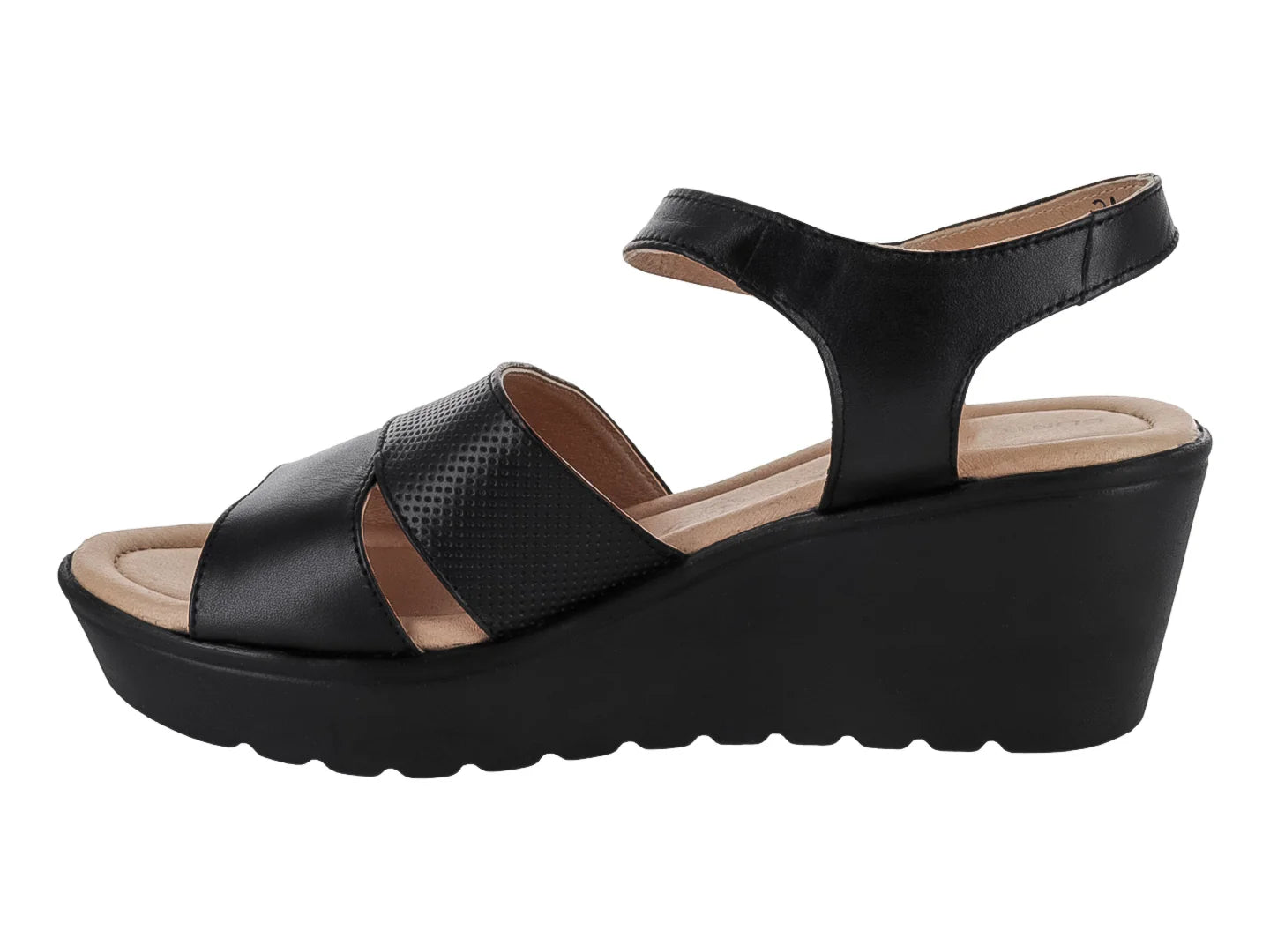 Sandalias Clinton Negro para Mujer