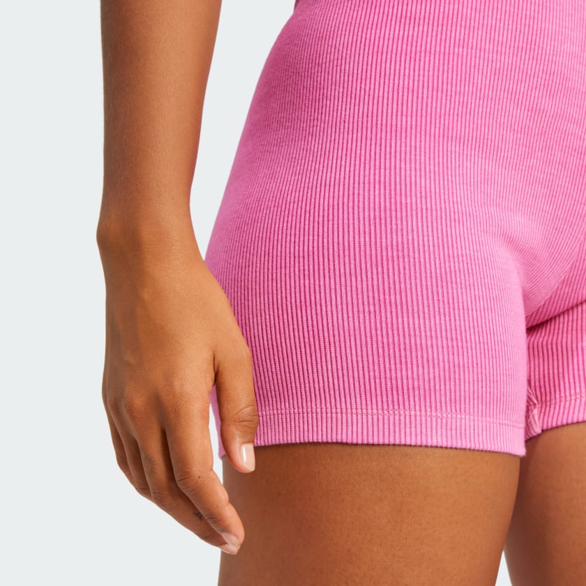 Women's adidas Ribbed Booty Shorts
