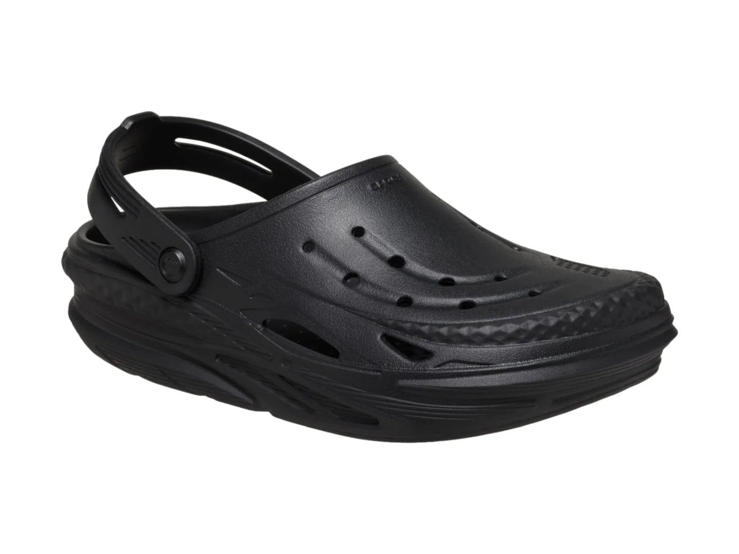Sandalias Crocs Off Grid Clog Negro para Hombre