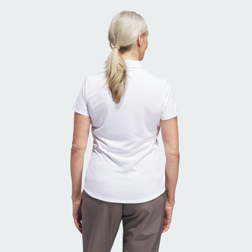 Women's adidas Women's Solid Performance Short Sleeve Polo Shirt
