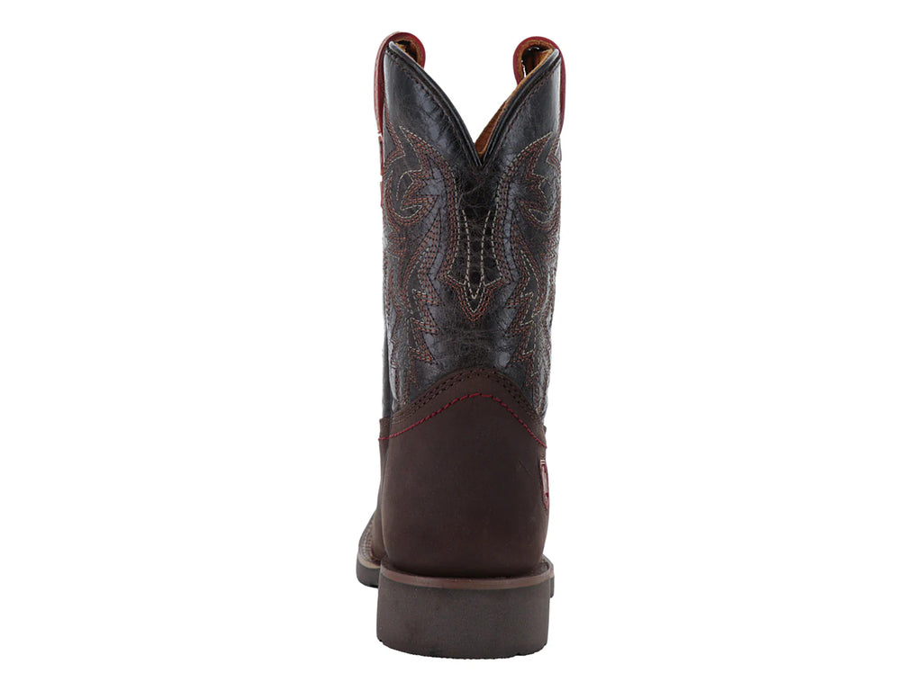 Botas Vaqueras Nokota Horse Color Chocolate para Niño