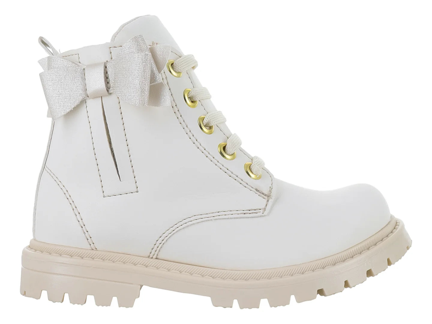 Botas BY PARTY Color Blanco y Dorado para Niña