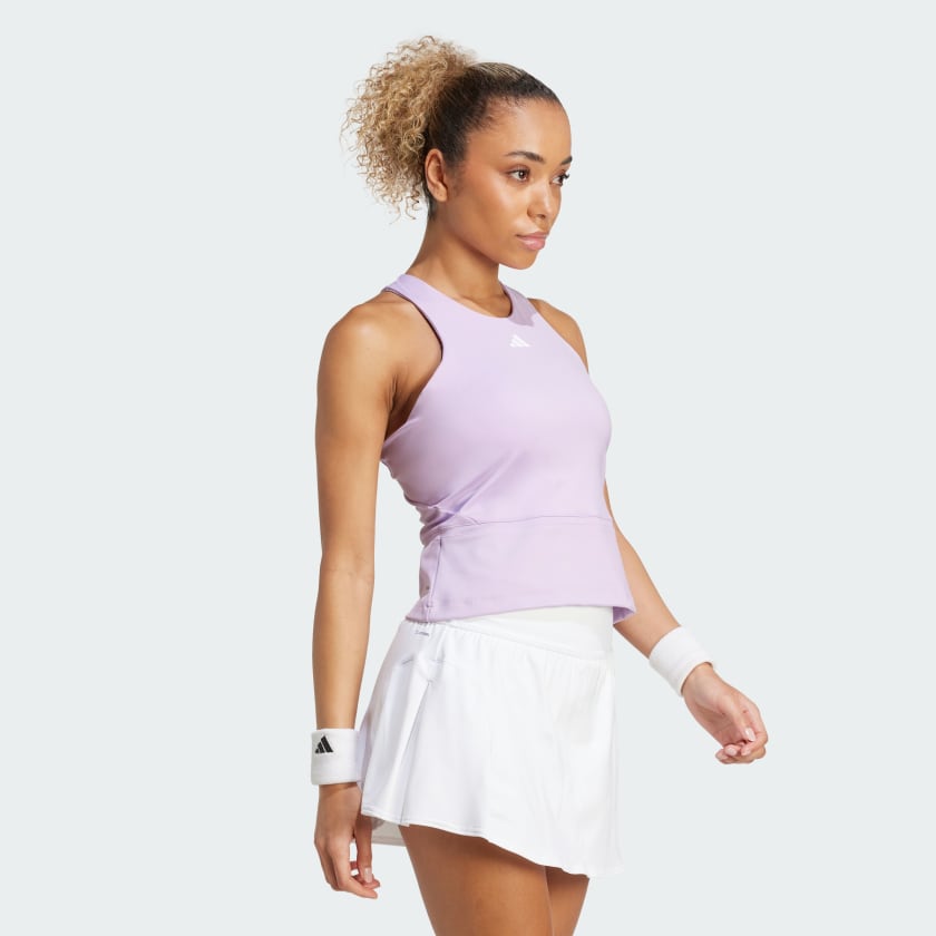 Women's adidas Tennis Climacool Mid-Length Y-Tank Top