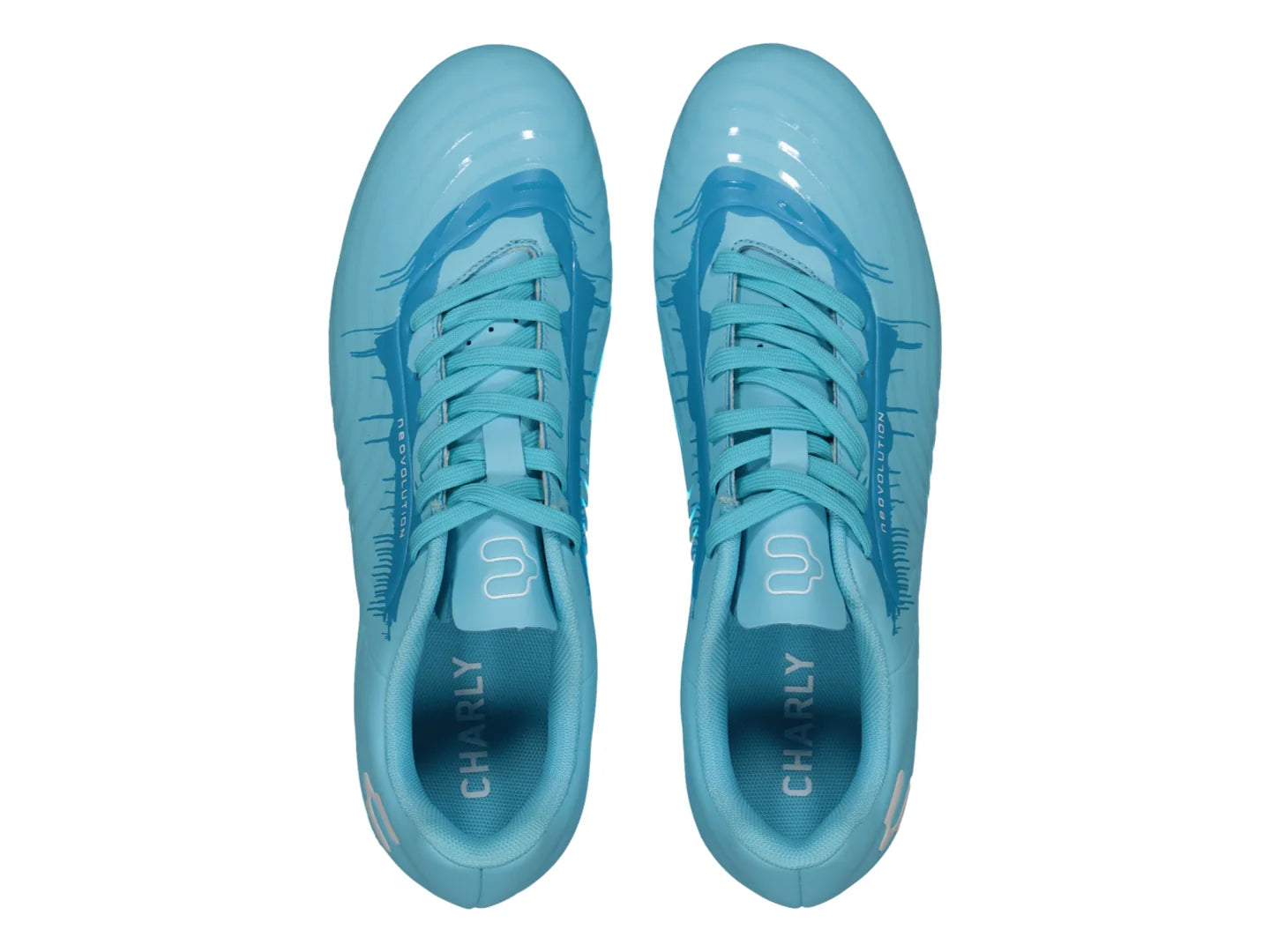 Tenis de Fútbol Charly Azul para Hombre