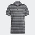 Men's adidas Two-Color Striped Polo Shirt
