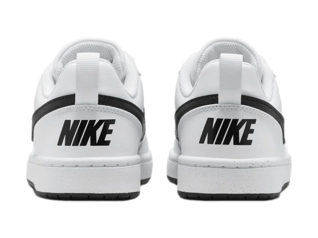 Tenis Nike Court Borough Low Recraft Blanco y Negro para Niño