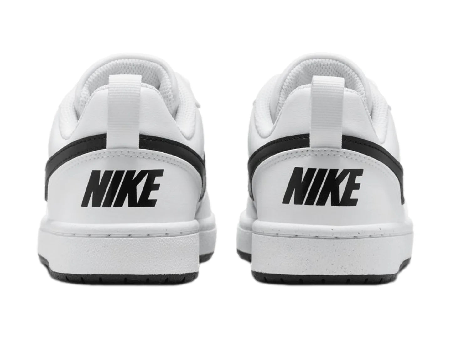 Tenis Nike Court Borough Low Recraft Blanco y Negro para Niño