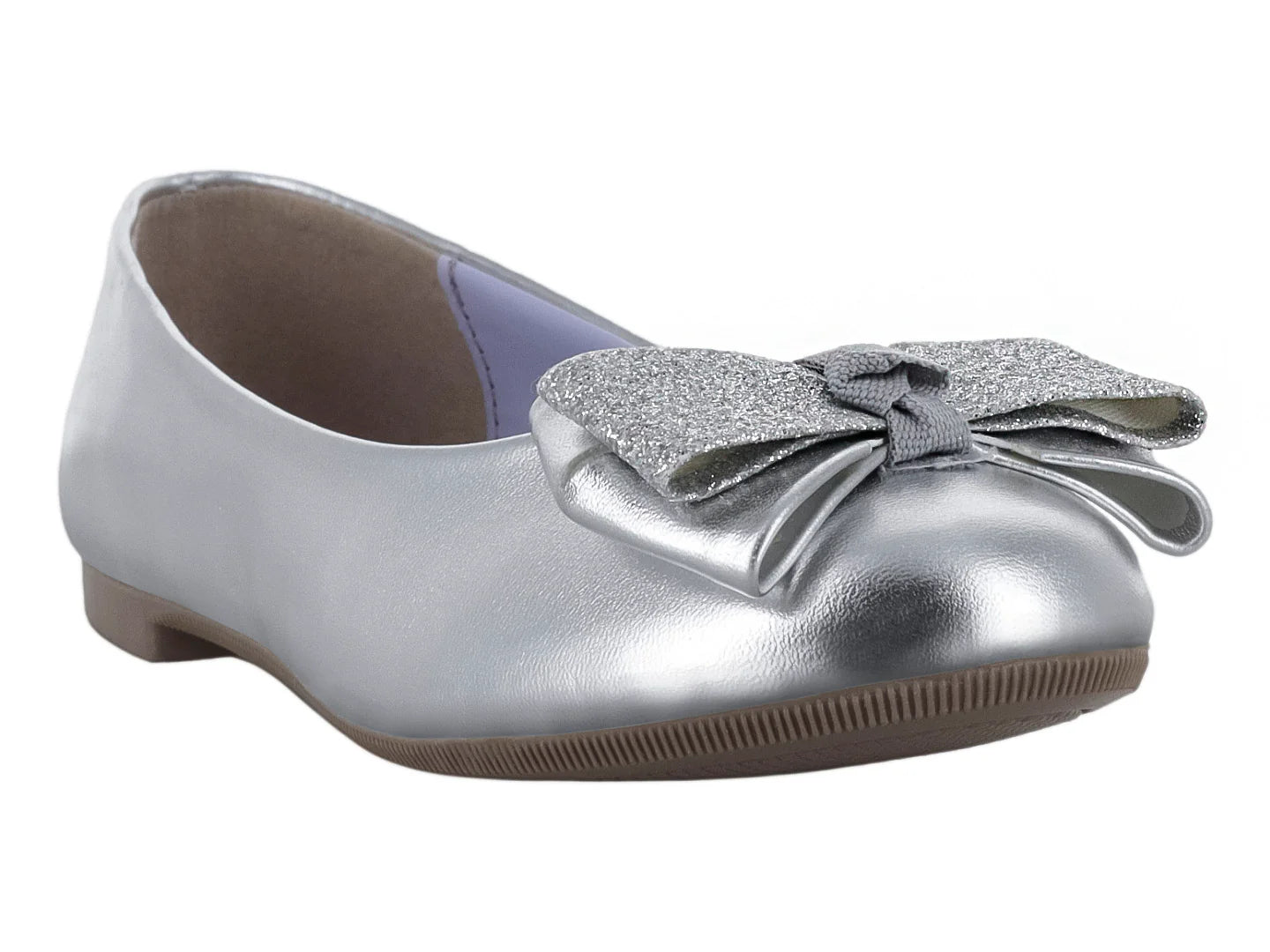 Zapatos Ballerinas Tropicana Plata para Niña