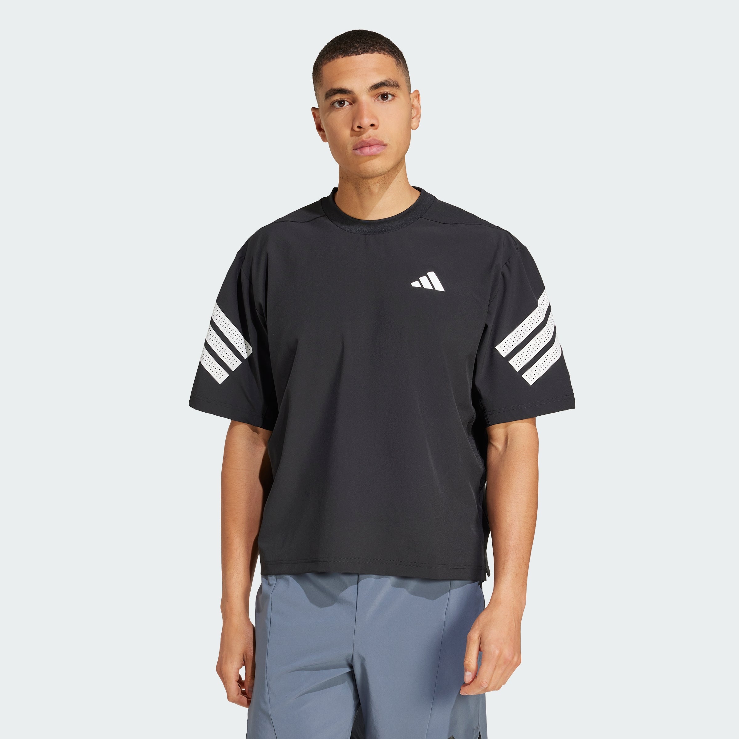 Men's adidas Gym+ 3-Stripes Woven Pump Cover