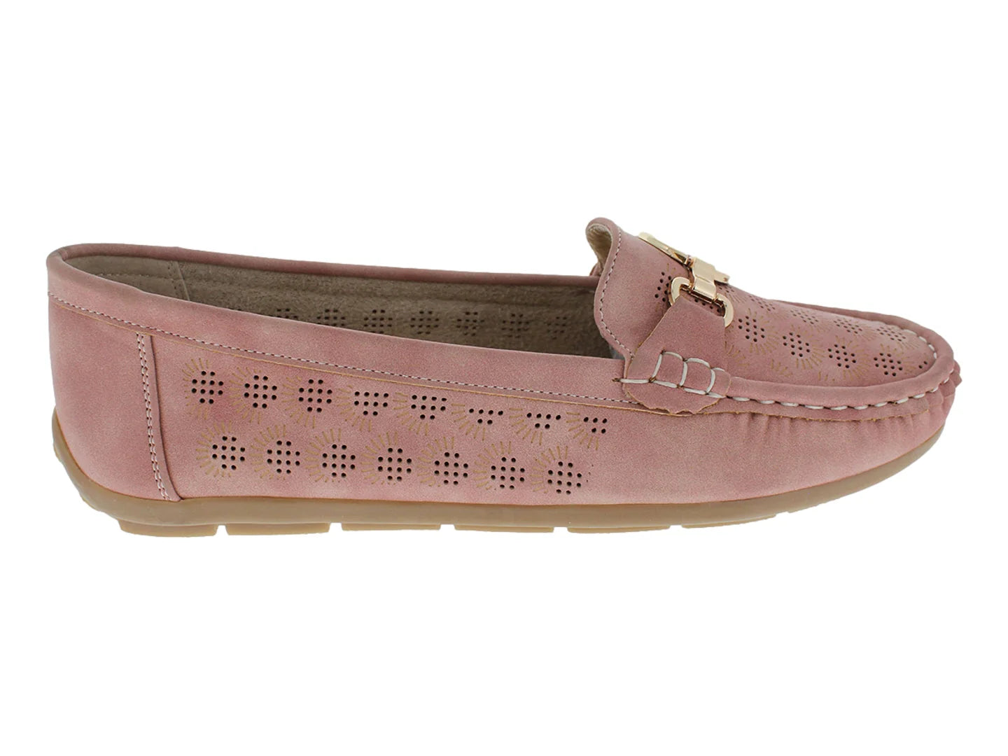 Zapatos Mocasines Comfort Fit Rosa para Mujer