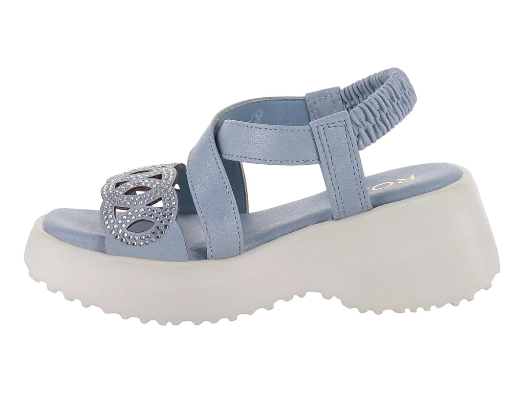 Sandalias ROZE Azul para Niña