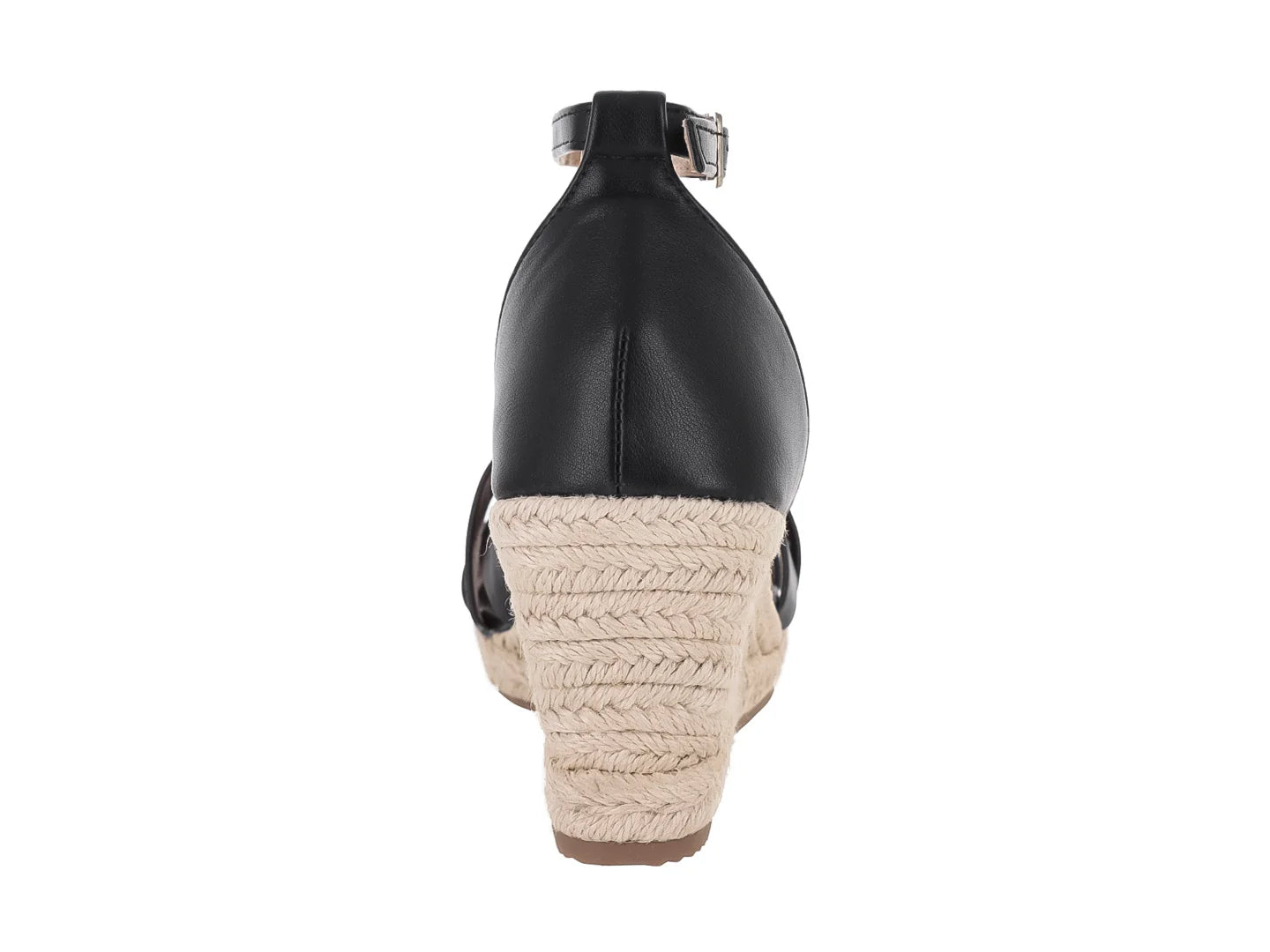 Sandalias Roze de Cuña Color Negro para Mujer