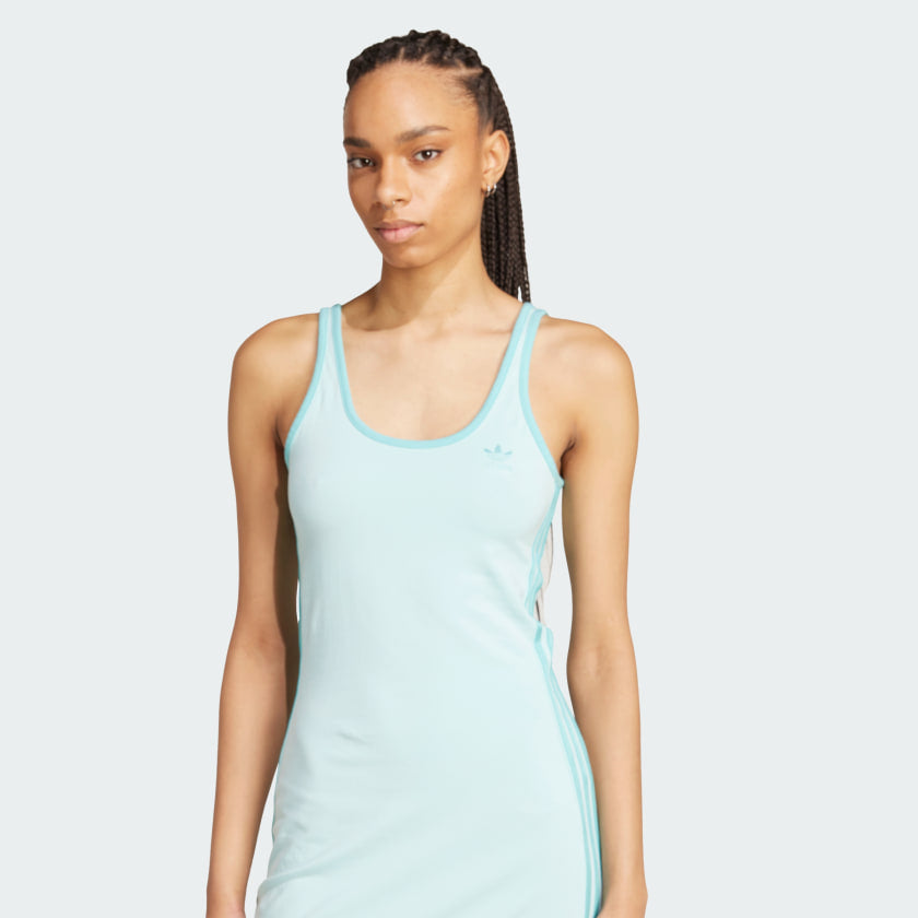 Women's adidas Adicolor 3-Stripes Tank Maxi Dress