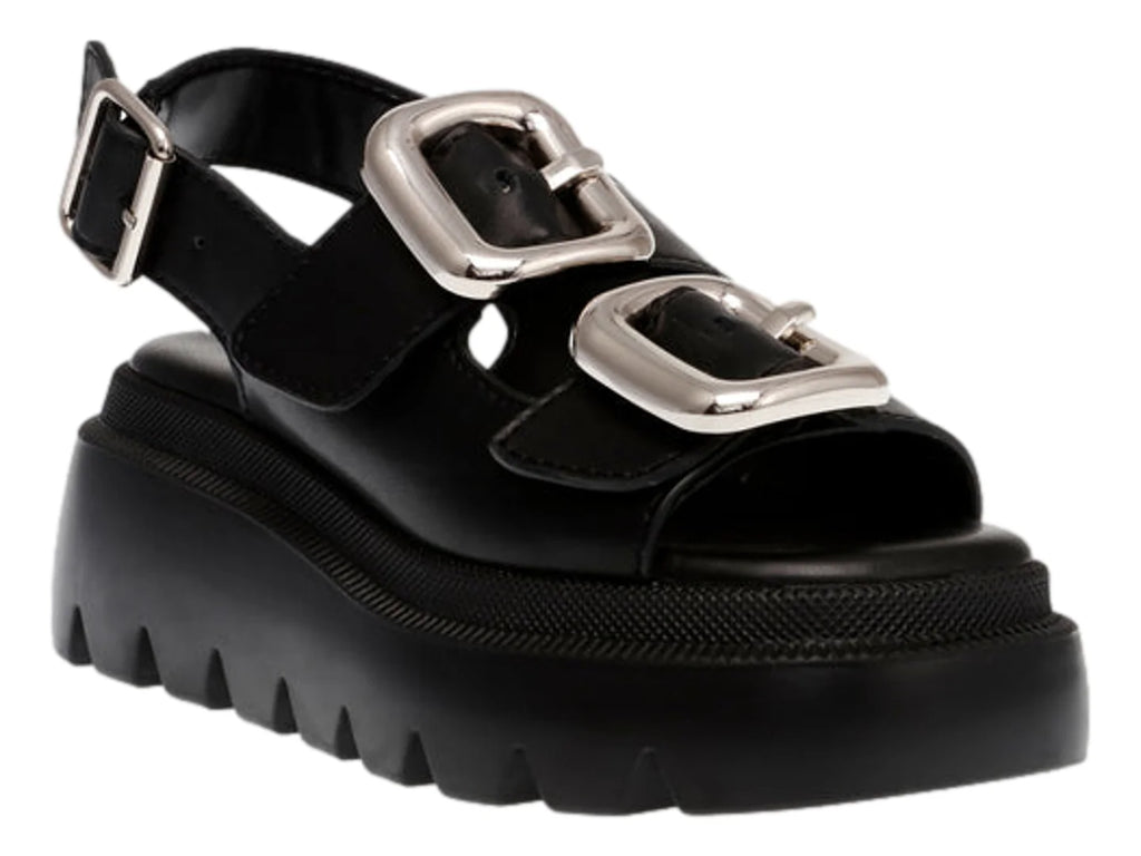 Sandalias Steve Madden Negro para Mujer