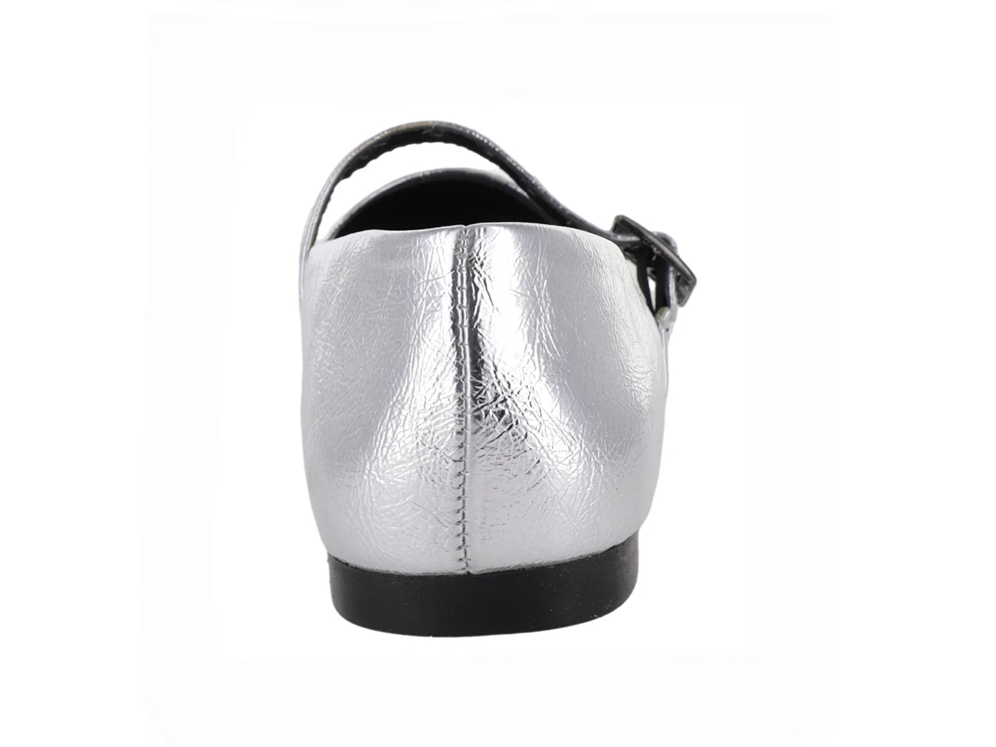 Zapatos Planos Luna Rosa Plata para Mujer